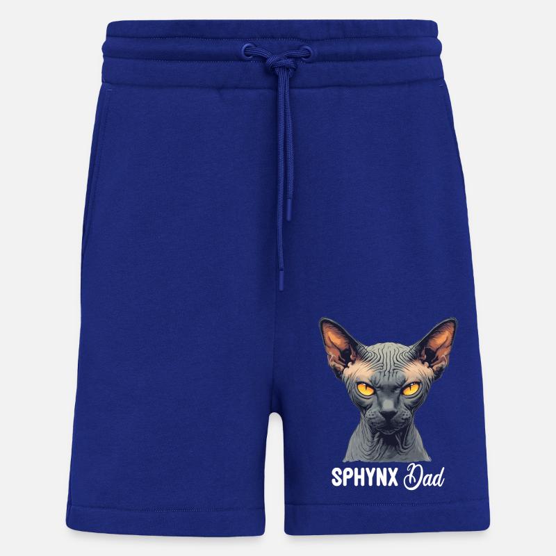 Sphynx Kätzchen Sphynx Katze - Shorts - made by SPREAD - Iconic Blue