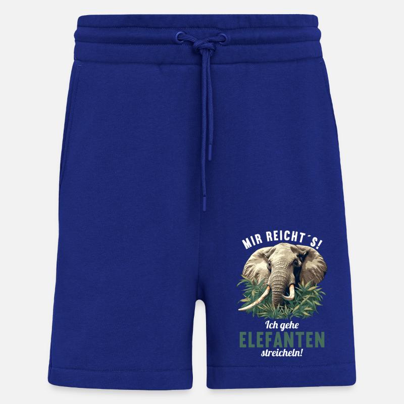 Éléphant Éléphant - Short bio décontracté fabriqué en UE - Iconic Blue