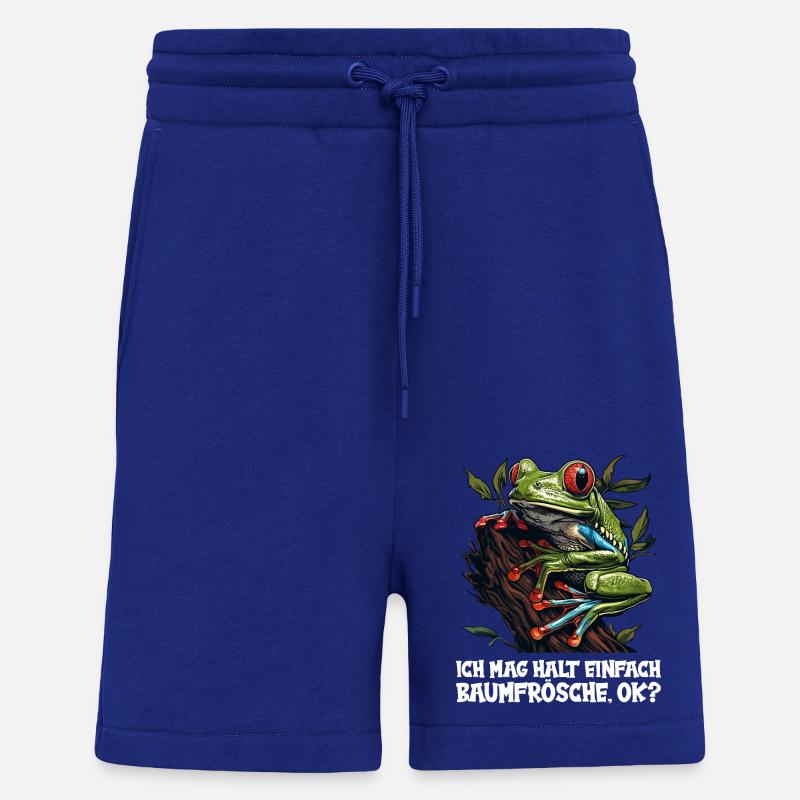 Tree Frog Baumfrösche Baumfrosch - Shorts - made by SPREAD - Iconic Blue