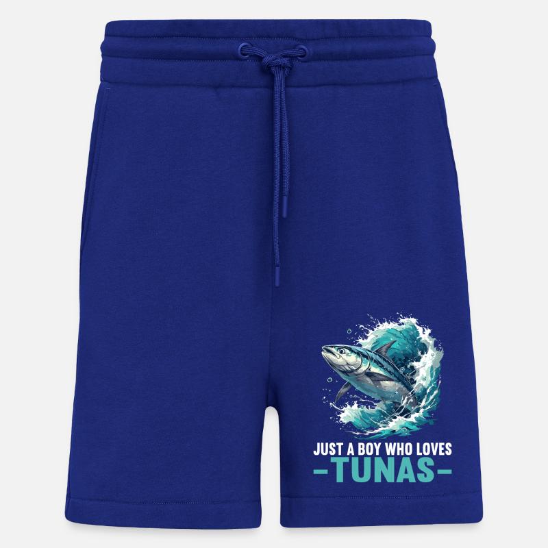 Thon Thunfische Thunfisch - Short bio décontracté fabriqué en UE - Iconic Blue