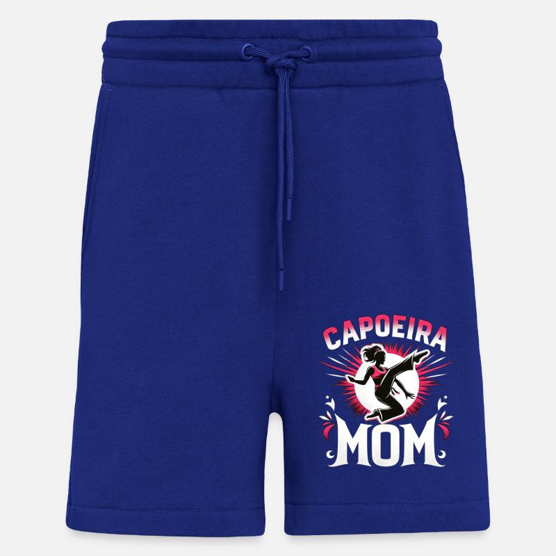 Maman capoeira - Short bio décontracté fabriqué en UE - Iconic Blue