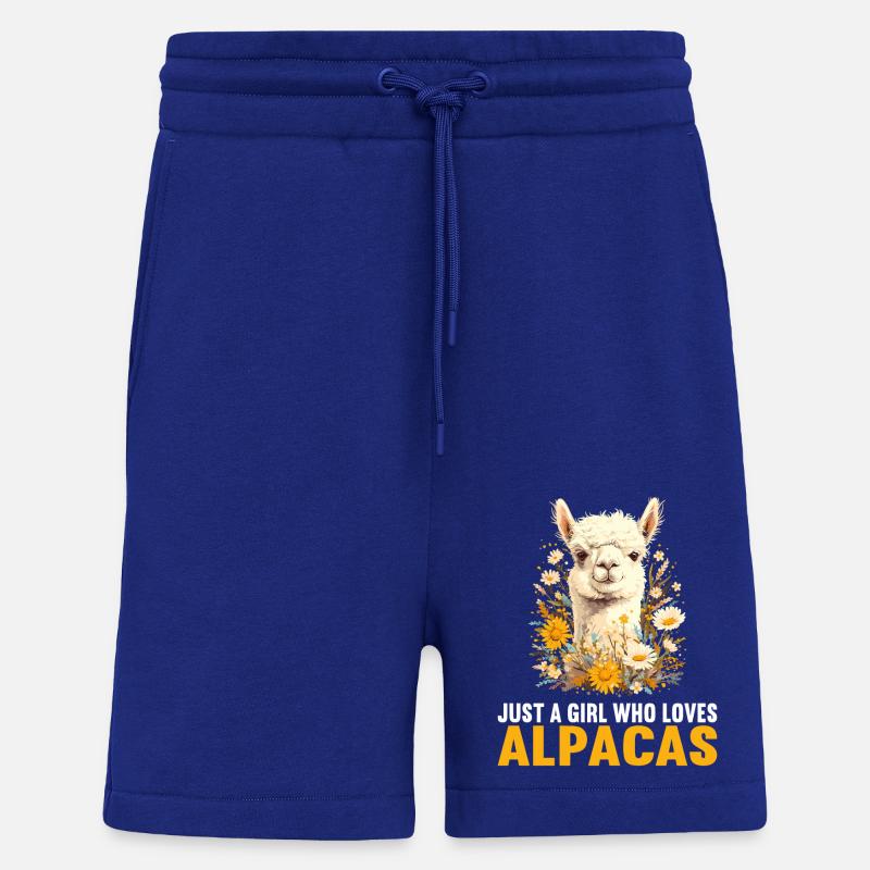 Alpaca Alpacas Alpaca - Shorts - made by SPREAD - Iconic Blue