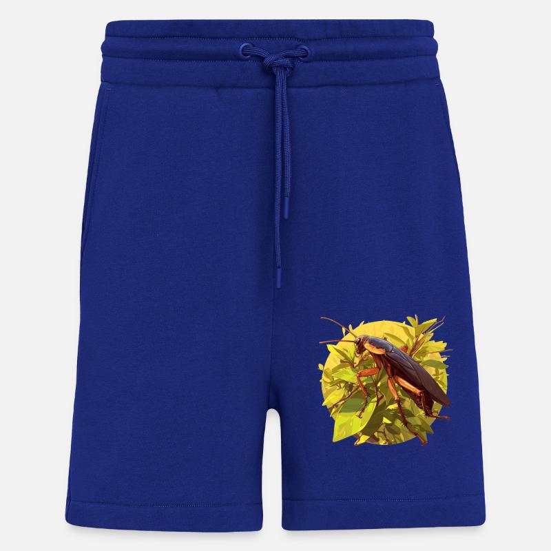 cafards cafards cafards cafard - Short bio décontracté fabriqué en UE - Iconic Blue