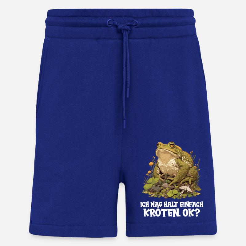 Crapaud crapaud crapaud - Short bio décontracté fabriqué en UE - Iconic Blue