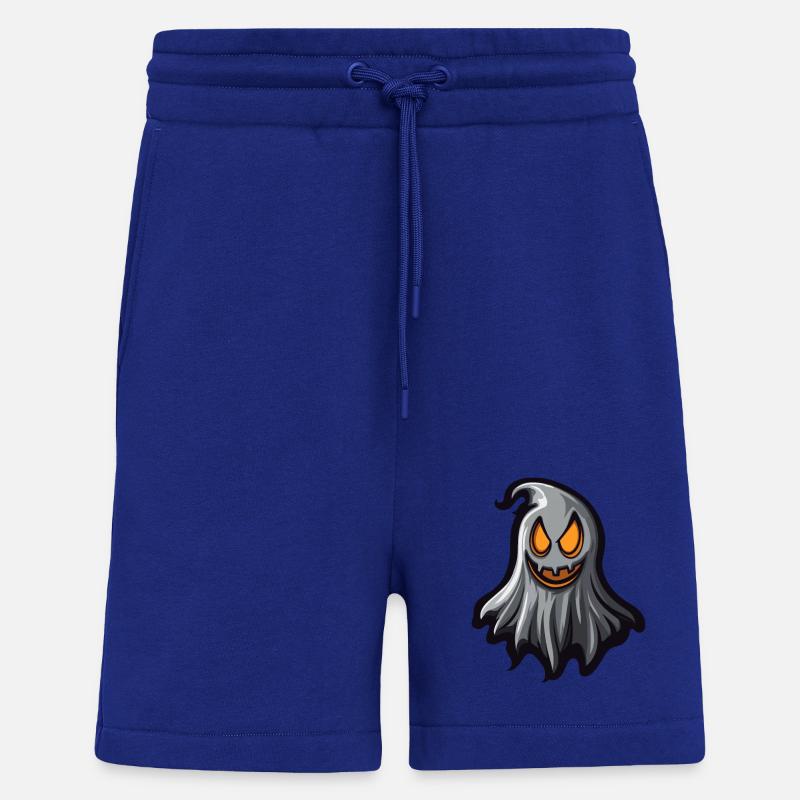 Ghost Halloween Comic - Shorts - made by SPREAD - Iconic Blue