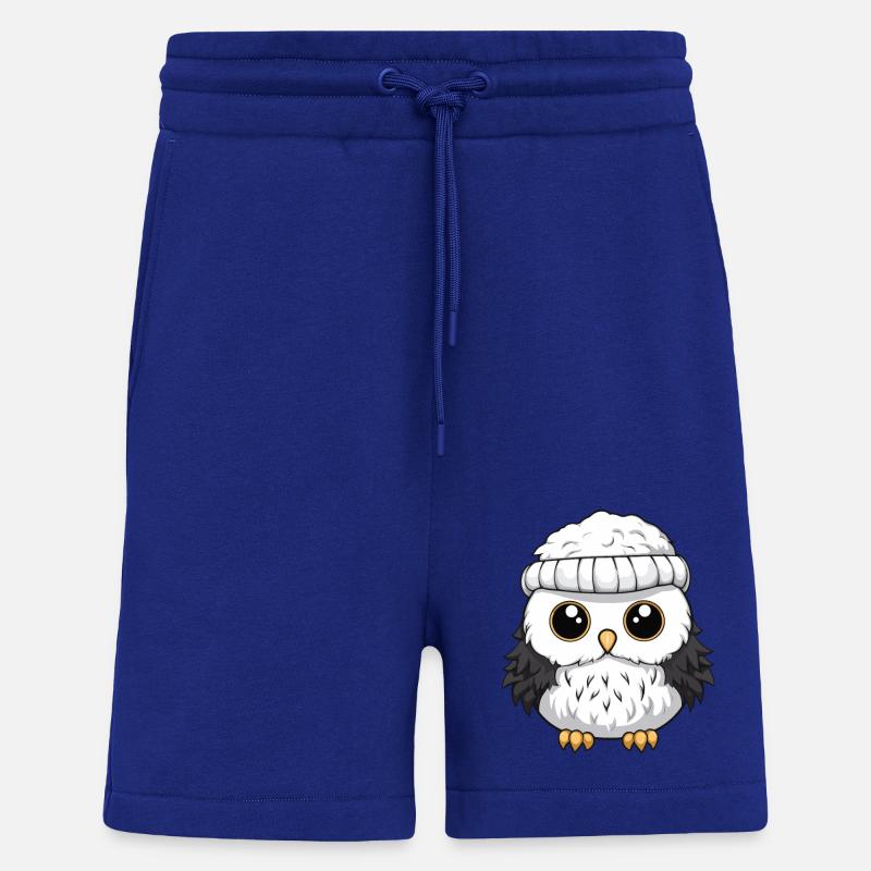Eule Winter Tier Baby Comic - Shorts - made by SPREAD - Iconic Blue