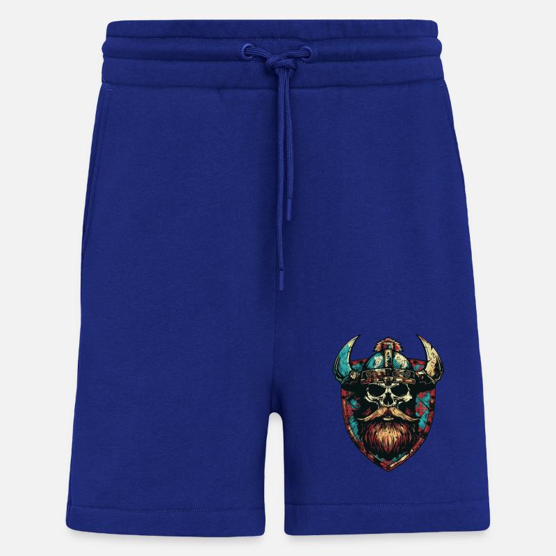 Wikinger Skull Wappen - Shorts - made by SPREAD - Iconic Blue