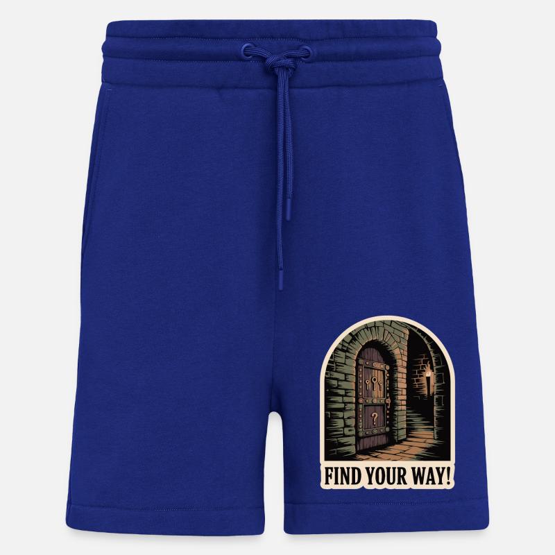 FINDEN SIE IHREN WEG - Shorts - made by SPREAD - Iconic Blue