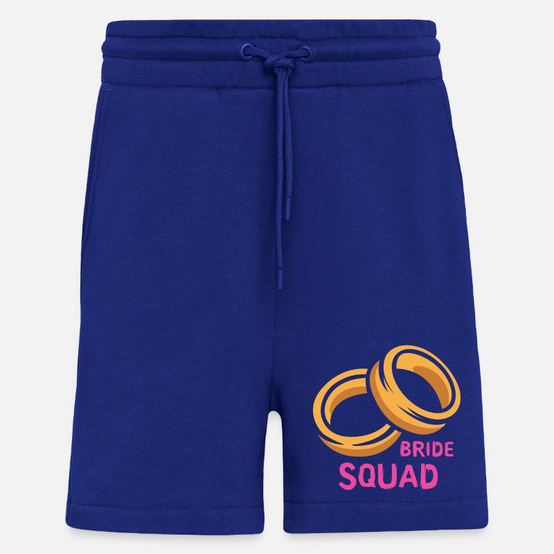 Bride Squad Ringe Junggesellinnenabschied - Shorts - made by SPREAD - Iconic Blue