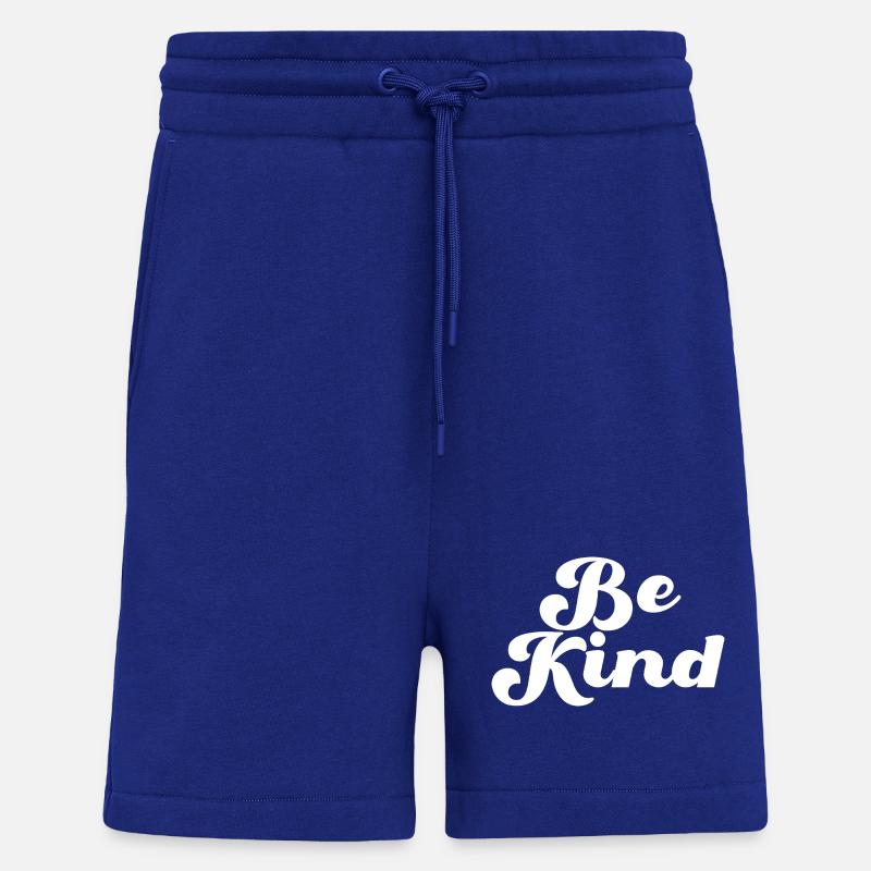 Be Kind Sei freundlich Statement - Shorts - made by SPREAD - Iconic Blue