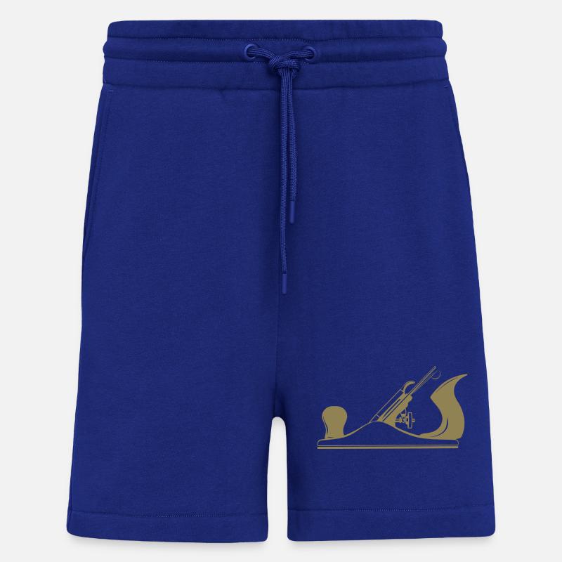Schreiner Werkzeug Hobel Design - Shorts - made by SPREAD - Iconic Blue