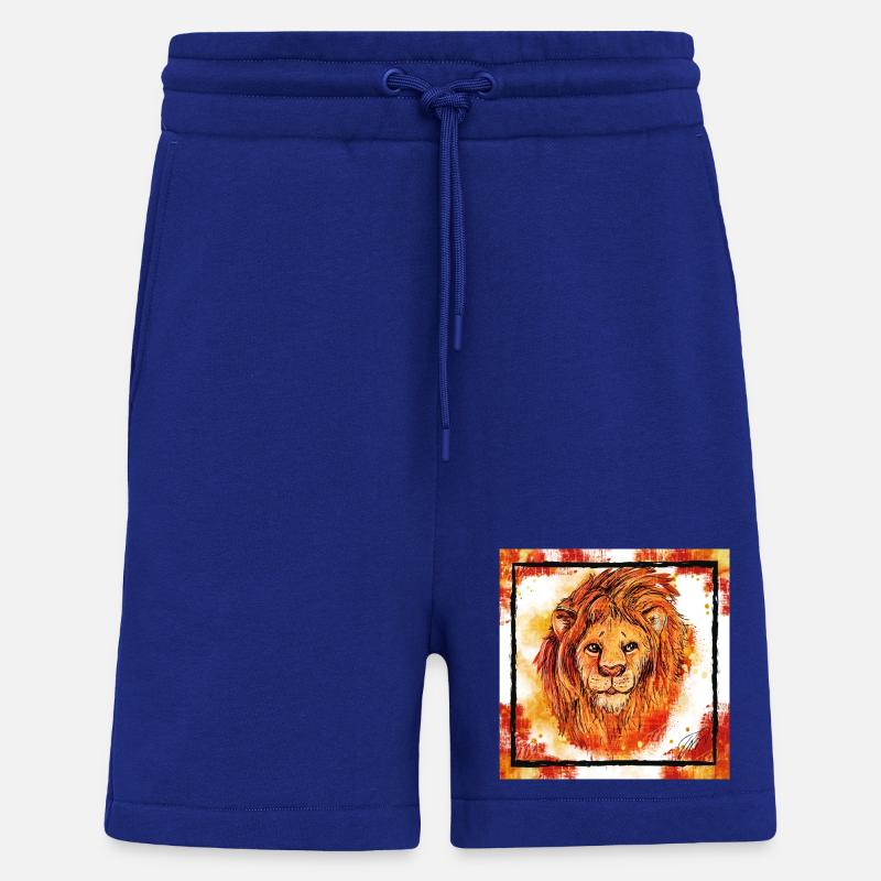 Der Rote Löwe - Shorts - made by SPREAD - Iconic Blue