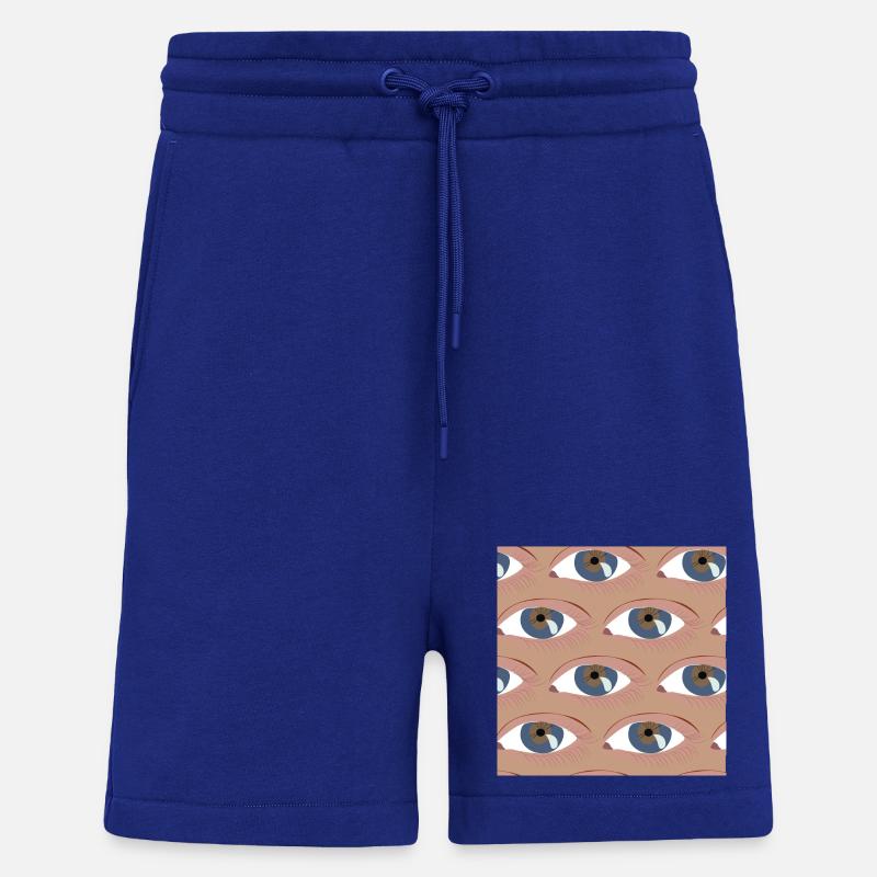 Eyes lined up - Shorts - made by SPREAD - Iconic Blue