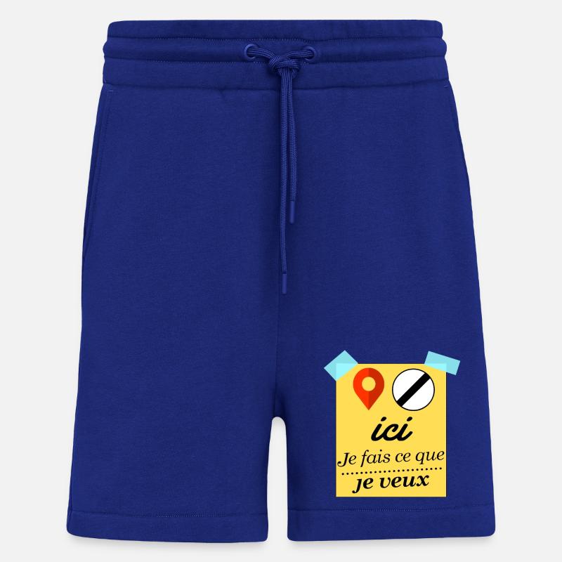 Hier mache ich, was ich will - Shorts - made by SPREAD - Iconic Blue
