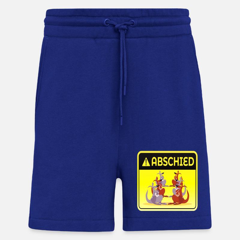 ABSCHIED KOLLEGEN TEAM GRUPPE - KÄNGURUS - Shorts - made by SPREAD - Iconic Blue