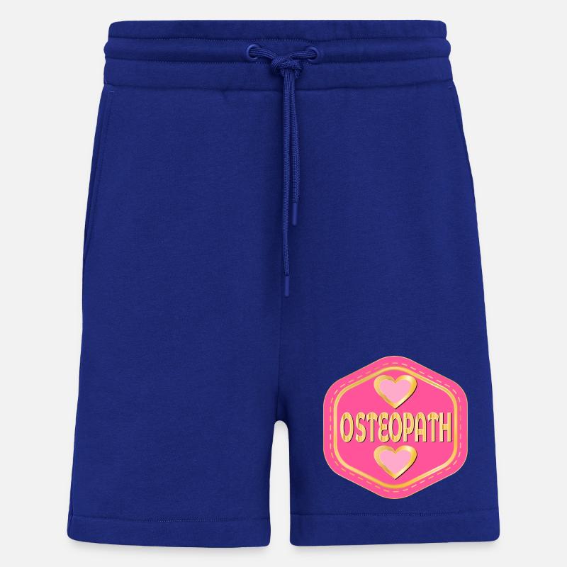 HERZ-OSTEOPATH - Shorts - made by SPREAD - Iconic Blue