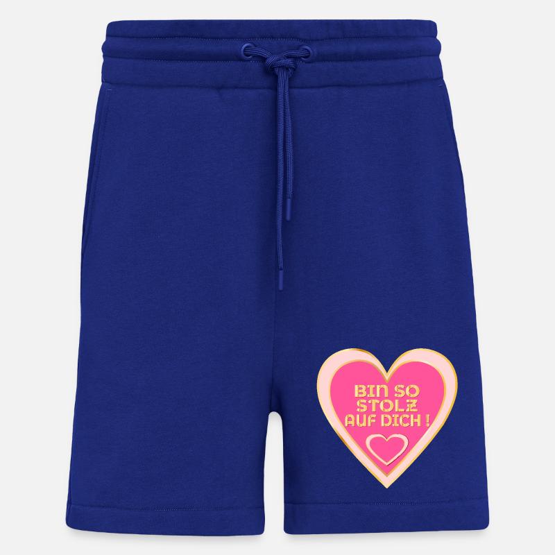 STOLZ AUF DICH - HERZ - Shorts - made by SPREAD - Iconic Blue