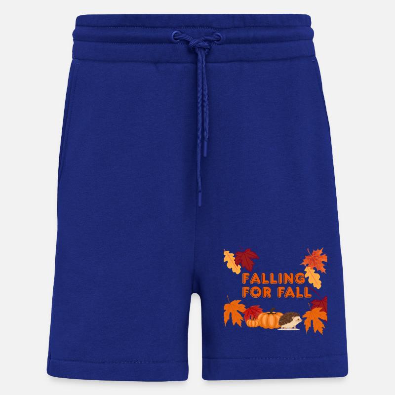Falling Fall - Shorts - made by SPREAD - Iconic Blue