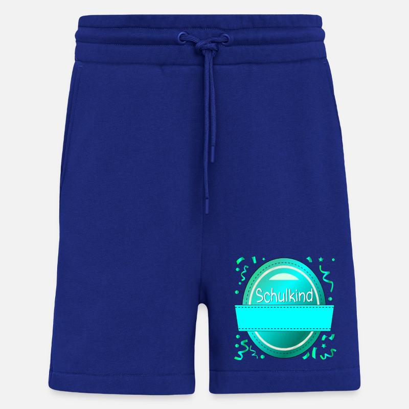 EINSCHULUNG SCHULKIND NAME SCHILD - Shorts - made by SPREAD - Iconic Blue