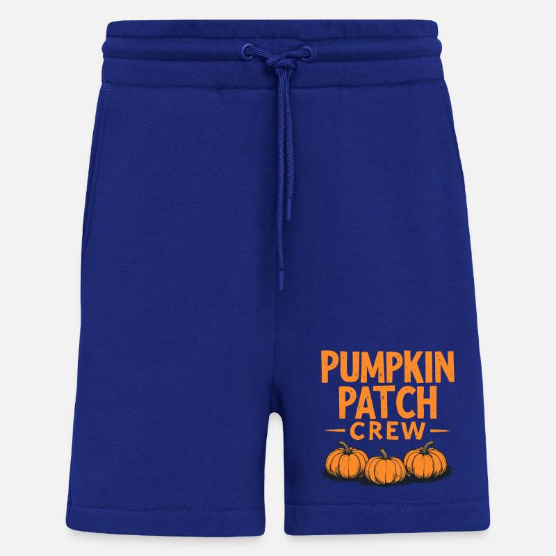 Pumpkin Patch Crew - Kürbis Spruch - Shorts - made by SPREAD - Iconic Blue