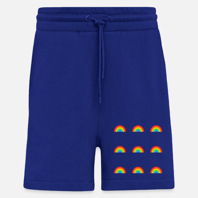 Rainbow Pattern - Happy Pride - Shorts - made by SPREAD - Iconic Blue