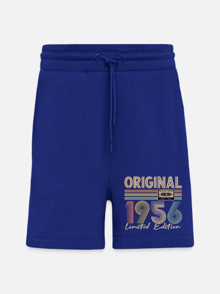70e anniversaire, 70 ans - Short bio décontracté fabriqué en UE - Iconic Blue