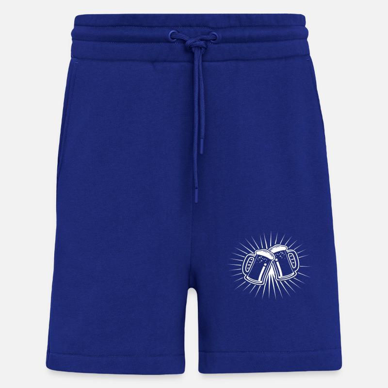 beer glasses white - Shorts - made by SPREAD - Iconic Blue