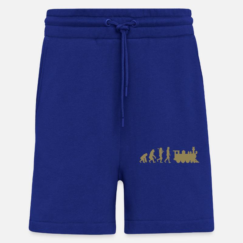 Evolution Railway Locomotive - Shorts - made by SPREAD - Iconic Blue