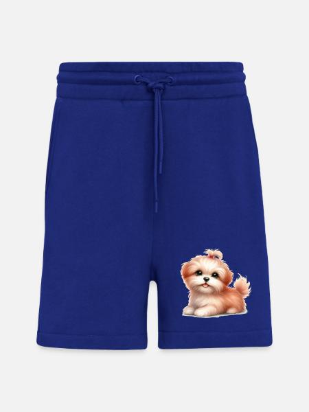 Cute dog - Shorts - made by SPREAD - Iconic Blue