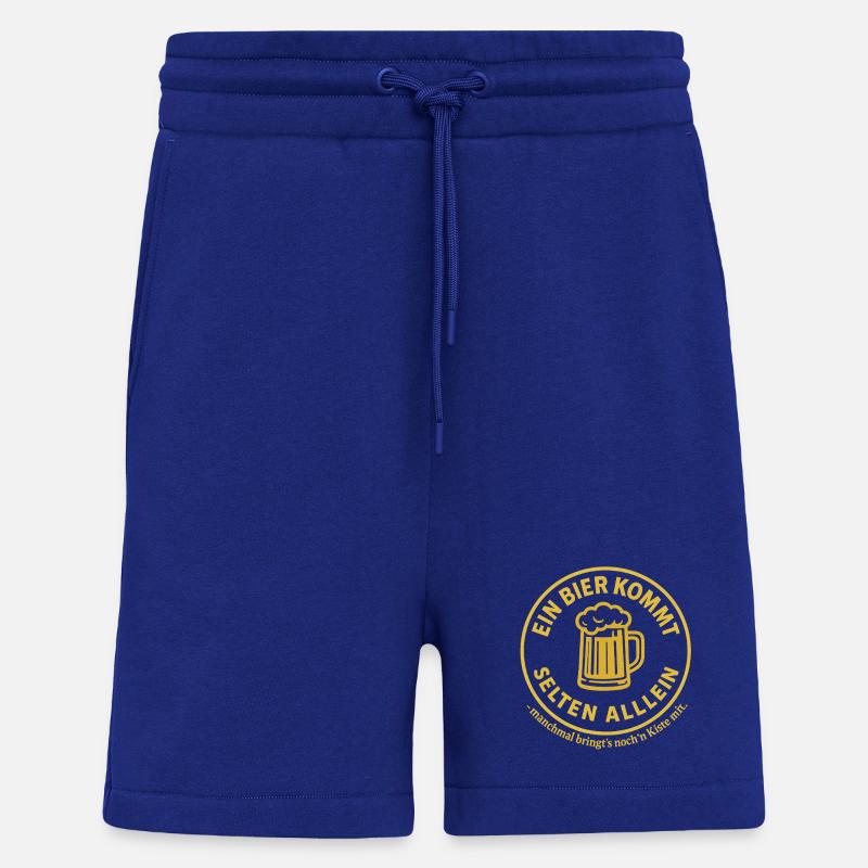 A beer rarely comes alone - Shorts - made by SPREAD - Iconic Blue