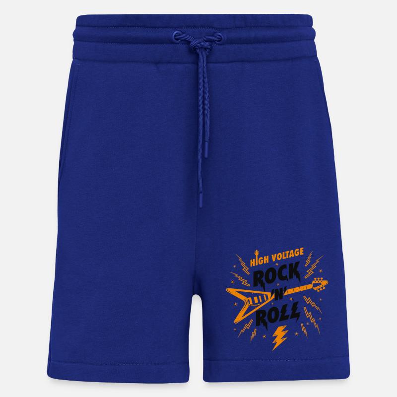 Hochspannungs-Rock'n'Roll-Gitarre - Shorts - made by SPREAD - Iconic Blue