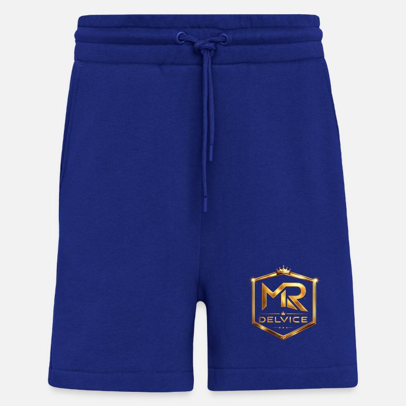 MR Delvice Golden Emblem - Shorts - made by SPREAD - Iconic Blue