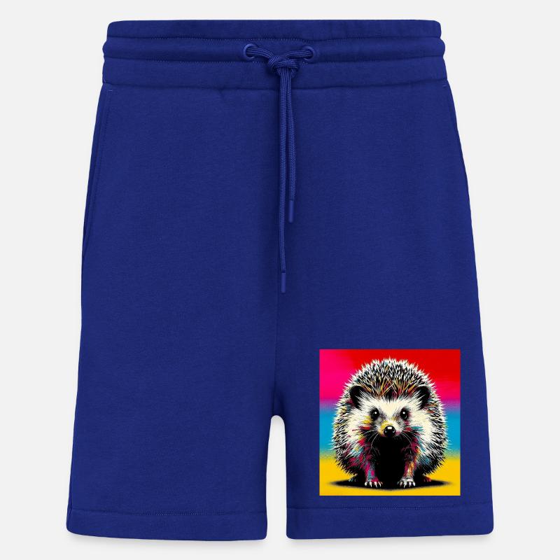 hérisson - Short bio décontracté fabriqué en UE - Iconic Blue