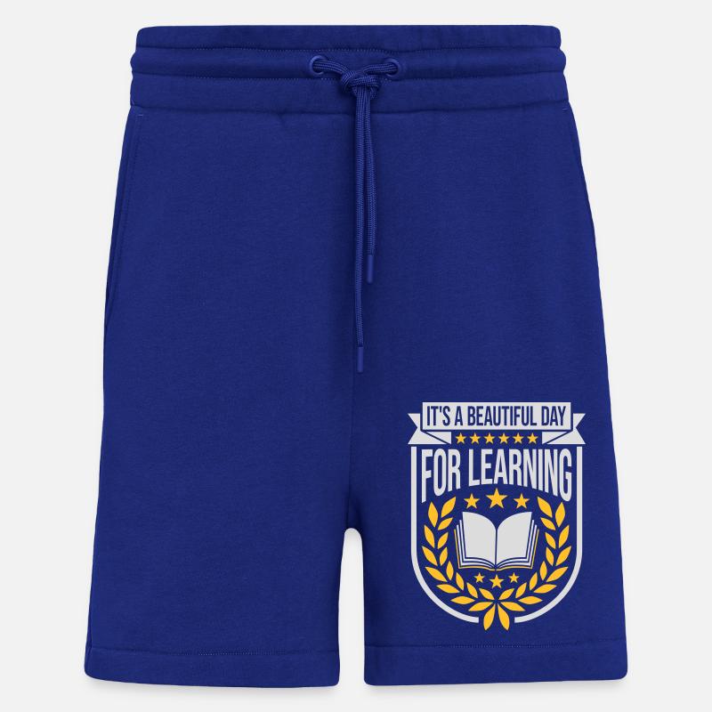 beautiful day for learning - Shorts - made by SPREAD - Iconic Blue