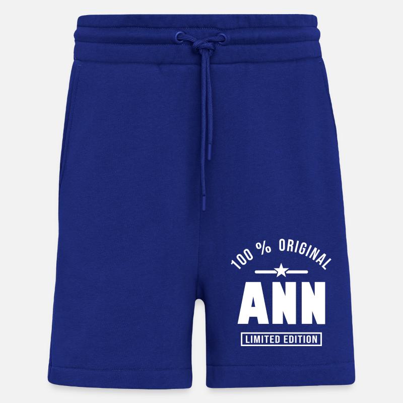 Ann ann - Short bio décontracté fabriqué en UE - Iconic Blue