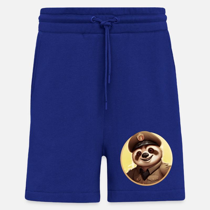 Polizei Faultier - Shorts - made by SPREAD - Iconic Blue