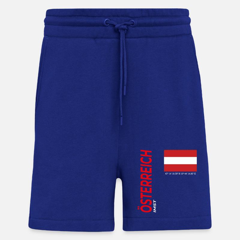 Imst - Short bio décontracté fabriqué en UE - Iconic Blue