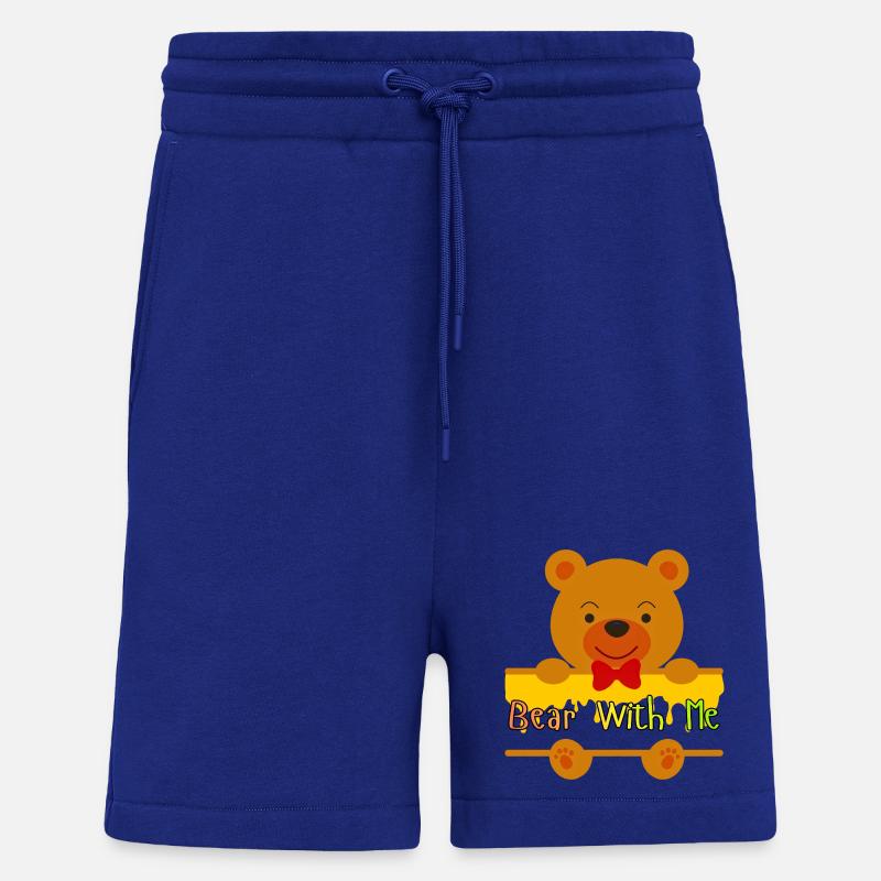 Bär mit mir süßes Teddy-Design - Shorts - made by SPREAD - Iconic Blue