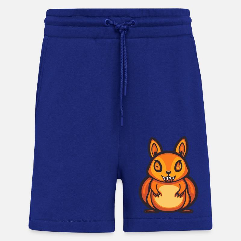 Squirrel Halloween Comic Funny - Shorts - made by SPREAD - Iconic Blue
