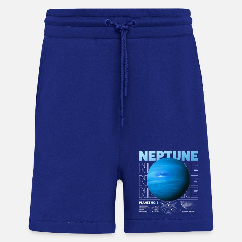 Détails de Neptune - Short bio décontracté fabriqué en UE - Iconic Blue