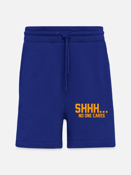 SHHH... No one cares - Shorts - made by SPREAD - Iconic Blue