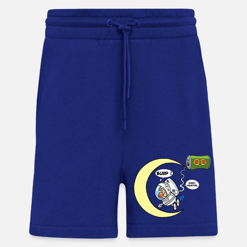 Der Astronaut und das Bier - Shorts - made by SPREAD - Iconic Blue