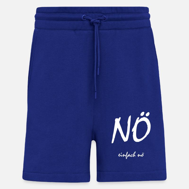 Tout simplement pas - Short bio décontracté fabriqué en UE - Iconic Blue