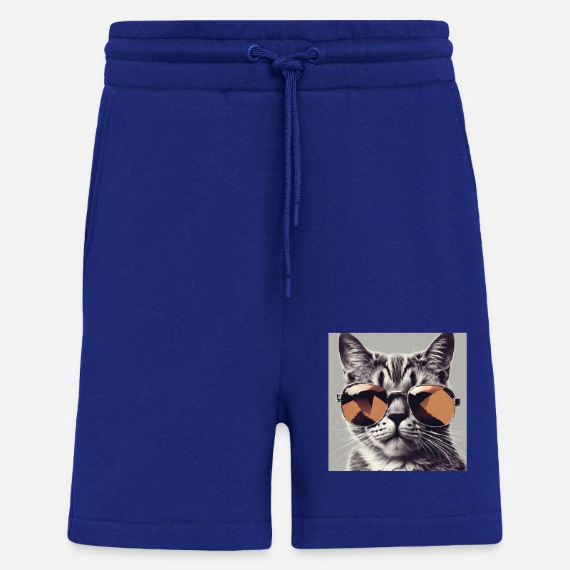 Cool Cat #1 - Shorts - made by SPREAD - Iconic Blue