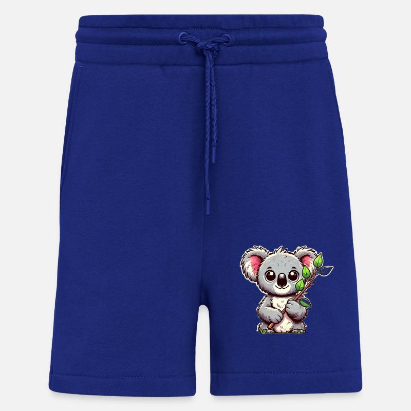 Koala mit Eukalyptus - Shorts - made by SPREAD - Iconic Blue