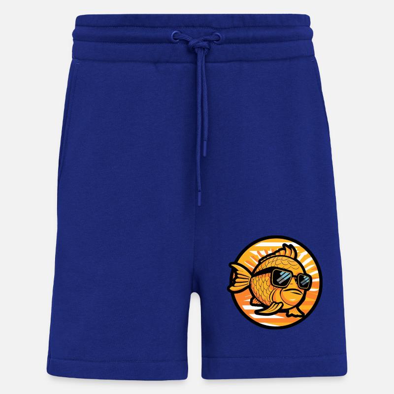 Goldfische Comic Cool - Shorts - made by SPREAD - Iconic Blue