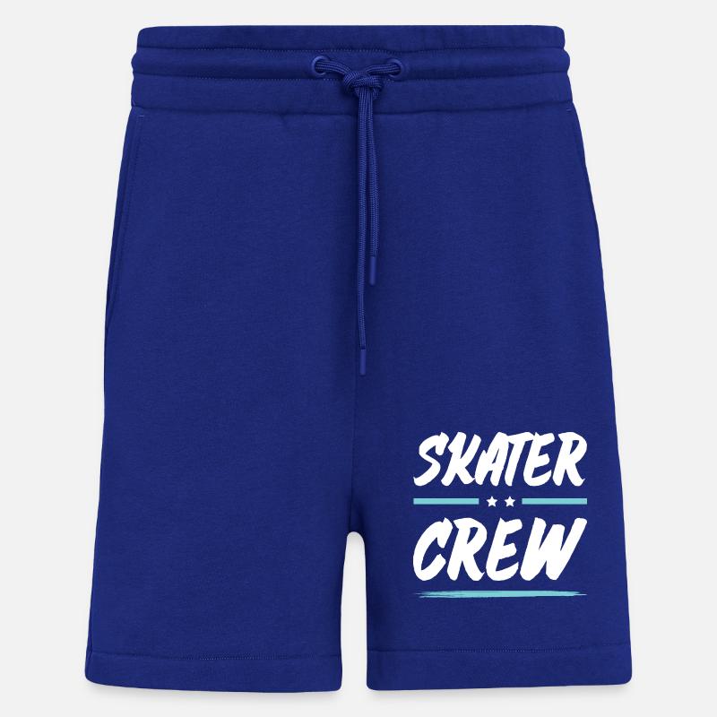 Équipe de patineurs - Short bio décontracté fabriqué en UE - Iconic Blue