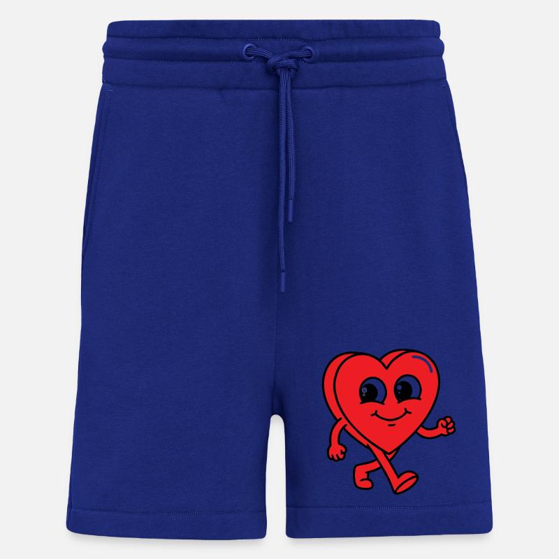 Gehendes Herz - Shorts - made by SPREAD - Iconic Blue