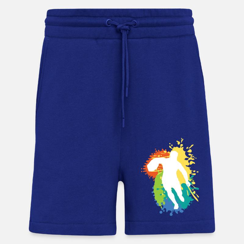 Schöne Grafikdesign-Rugby-Rugby-Geschenkidee - Shorts - made by SPREAD - Iconic Blue