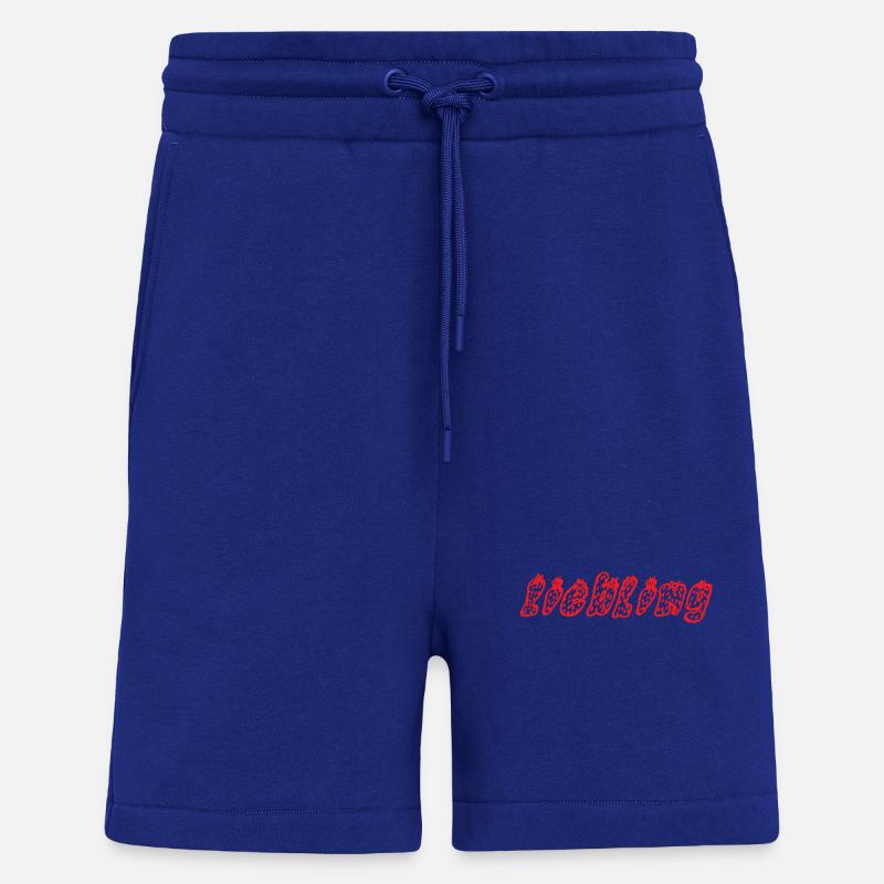 Favorite Exotic Fruit Pattern Print - Shorts - made by SPREAD - Iconic Blue